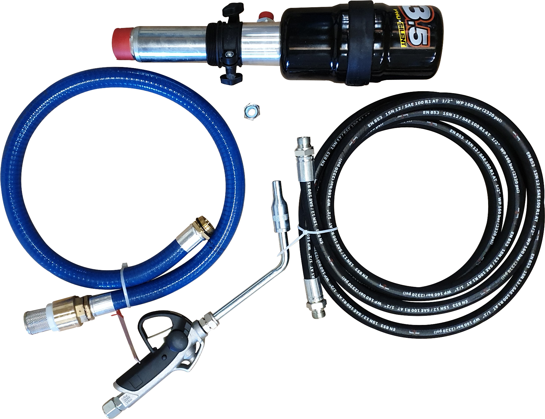 Pompe VISCOMAT PNEUMATIQUE, rapport 3,5 : 1 CEMO - 90406