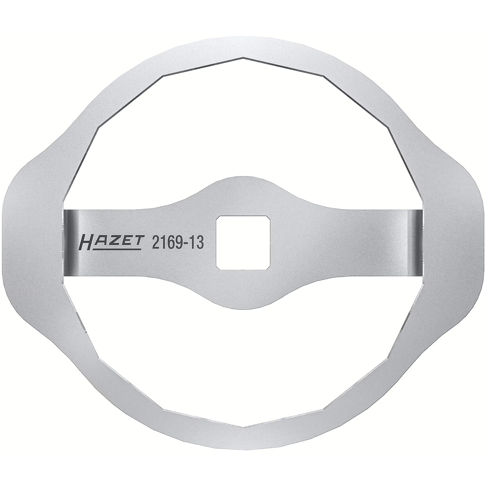 Clé pour filtres à huile 80 mm 14 pans carré creux 1/2 pouce manuelle HAZET - 2169-13