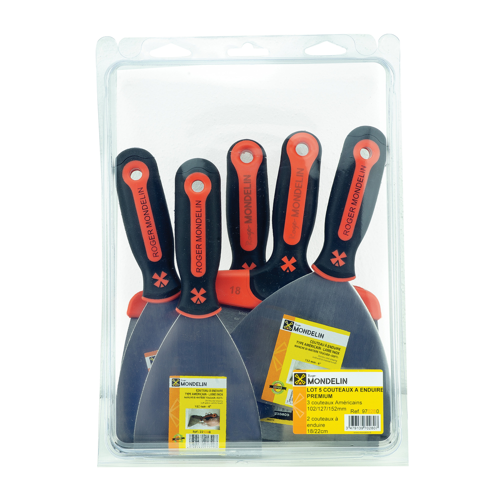 LOT 5 COUTEAUX A ENDUIRE PREMIUM - MONDELIN - 970280