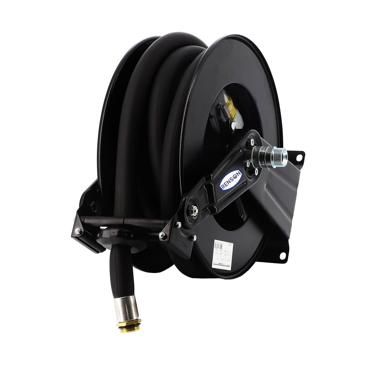 ENROULEUR ACIER POUR ADBLUE EQUIPE FLEXIBLE 10M EN 3/4'' - RENSON - 973550