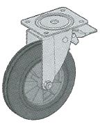 ROUE À FREIN ALTRAD D250 MM ALTRAD - N1740