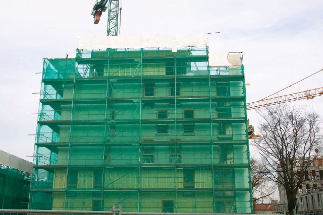 FILET D'ÉCHAFAUDAGE 3m x 20m ALTRAD VERT - P6215