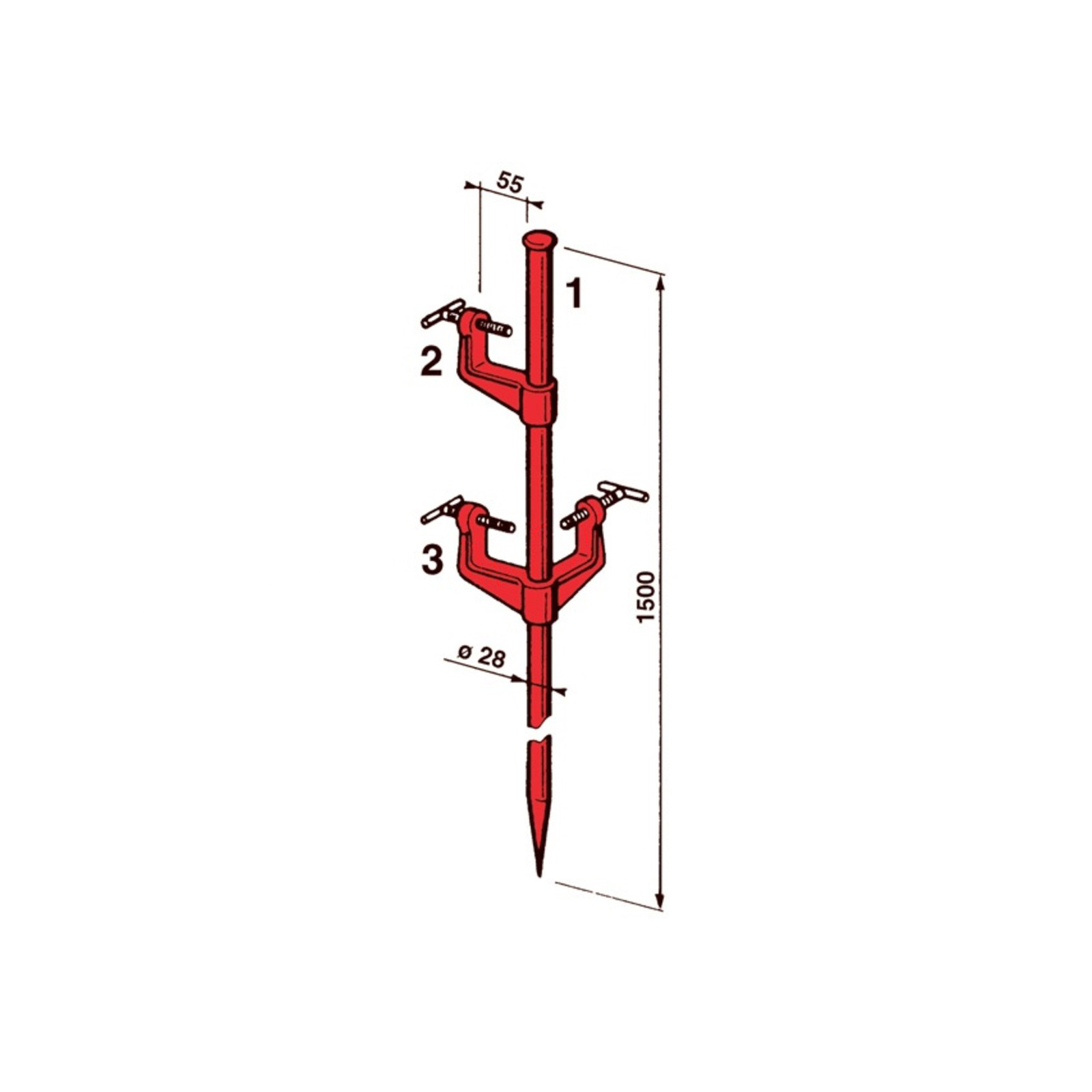 Coulisseau simple acier ALTRAD P6695SN