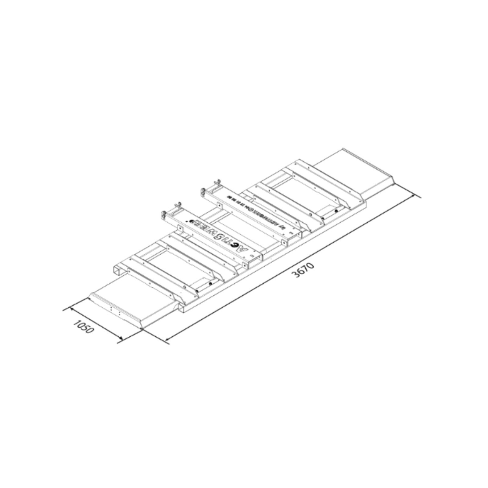Balai complet Actisweep V13-3600 sans adaptation ACTISWEEP - CE86A001-E