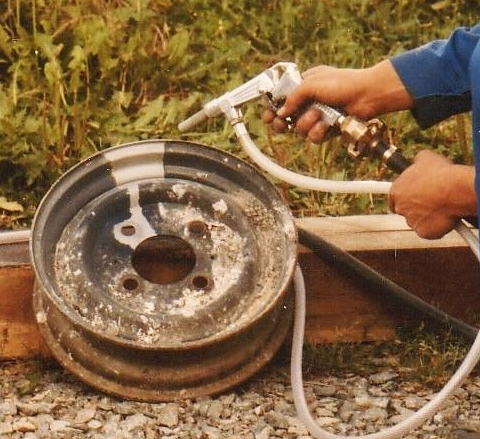 Sableuse par dépression D 50 Prête à l'emploi - ACF - D152