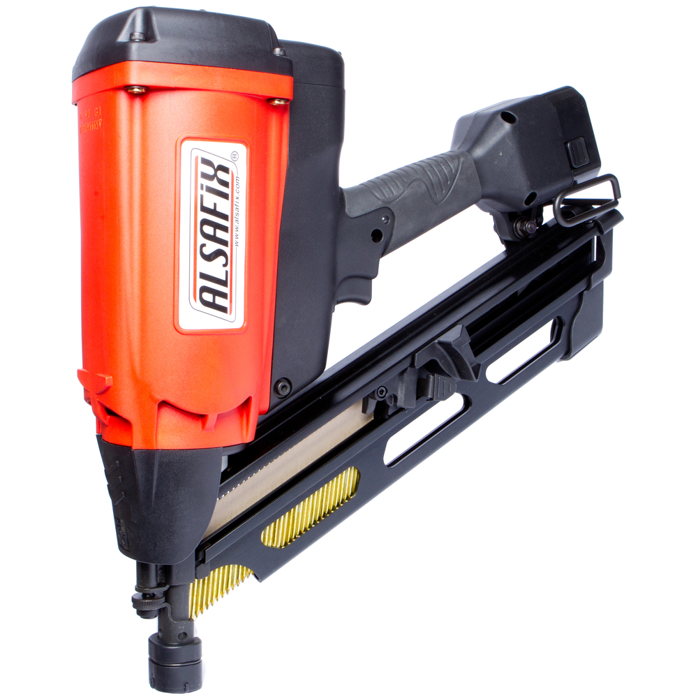 PACK SCRAIL 34° 2,5X50 ROUGE - 2200 POINTES + 2 GAZ - ALSAFIX - P342550FSR