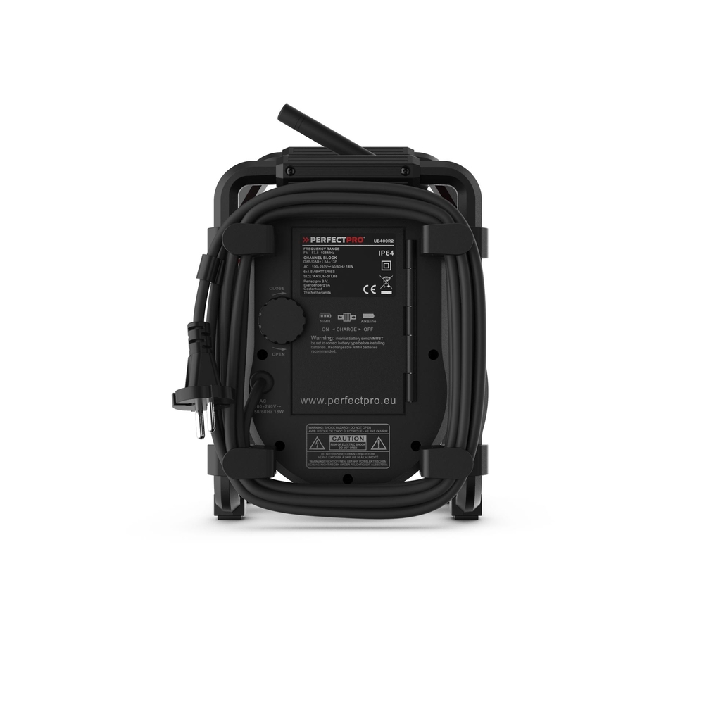 Radio de chantier UBOX400R - ALSAFIX - RCUB400R2