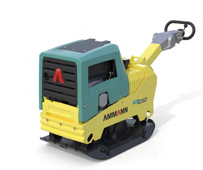 PLAQUE HYDRAULIQUE REVERSIBLE APH 50/75 MOTEUR HATZ 1D50S - AFSVPR0150A211 AMMANN -