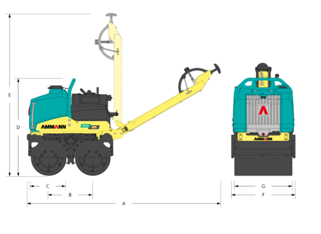 ROULEAUX A GUIDAGE MANUEL AMMANN ARW65DE - AF-S-WBR-0030A-101