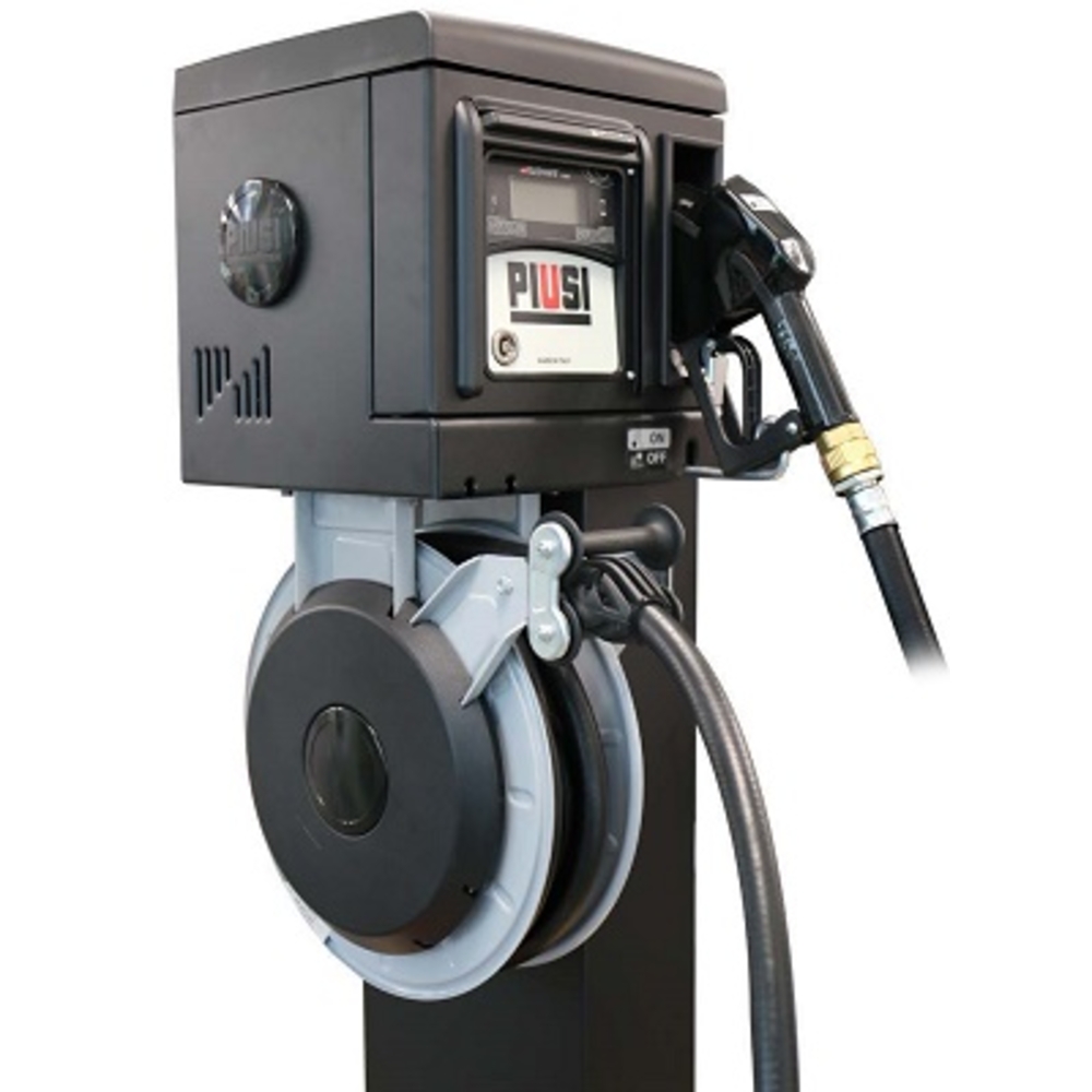 DISTRIBUTEUR GASOIL CARROSSE 70L/mn 230V.BSMART AVEC ENROULEUR ALGI EQUIPEMENT - 07643413