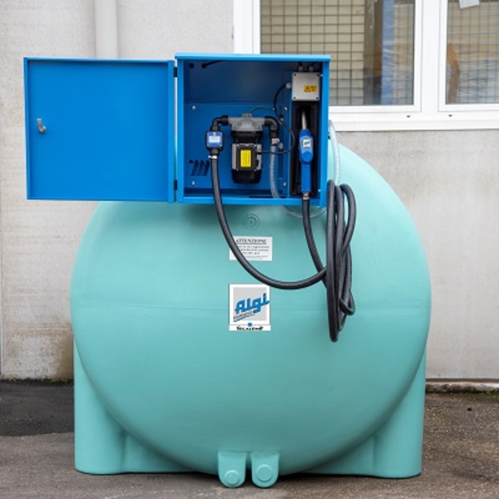 STATION DE STOCKAGE EXTERIEUR 3000L ECO AdBlue PISTOLET + COMPTEUR ALGI EQUIPEMENT - 07683120