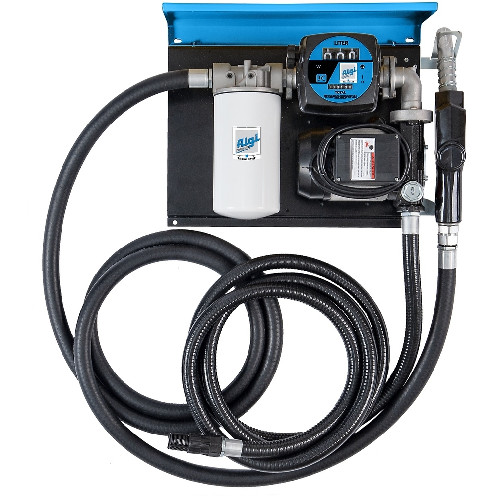 Station de distribution gasoil fuel 1000L en PEHD 52l/min – Murale - ALGI EQUIPEMENT - 07685200