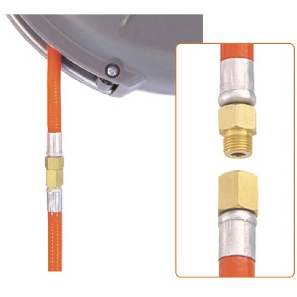Enrouleur plastique 13 m carrossé pour air Ø 8 mm - ALGI EQUIPEMENT - 07779520