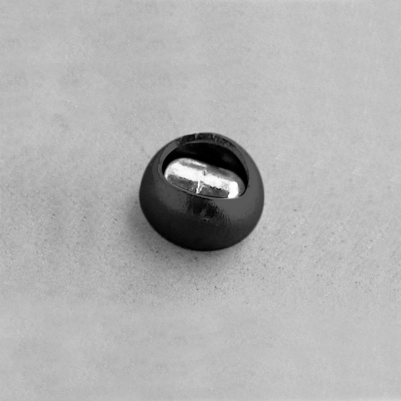 250 rivets standards à aluminium/acier à tête plate à RAL9005 à Ø4x12mm - SCELL-IT - ABD4012