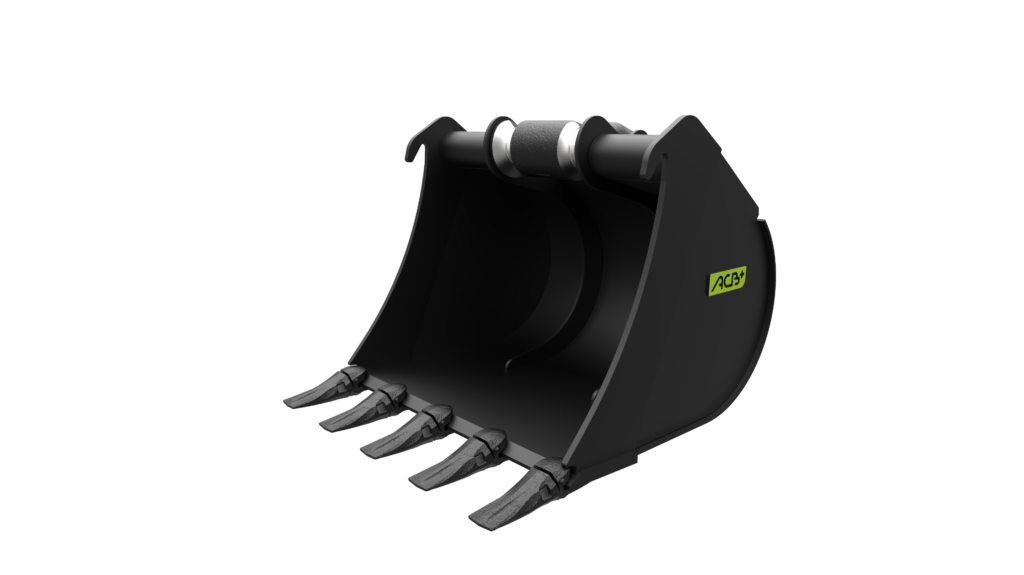 Godet de terrassement 800 mm ACB+ Morin Module 3 M3 équipé de dent feurst FK2 - 5052054