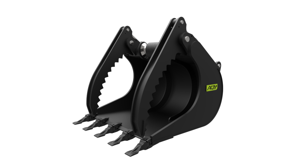 GODET A GRIFFE OU GRAPPIN 700MM ACB REPRISE SUR AXES JCB 48Z