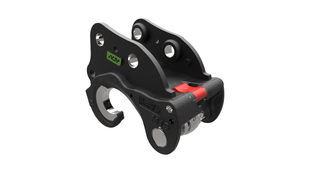 Coupleur ou attache rapide mécanique ACB+ Morin Module 1S pour midi-pelle KUBOTA KX037-4 | KX101-3a3 | U35-3a3 | U36-4 - 5088225 