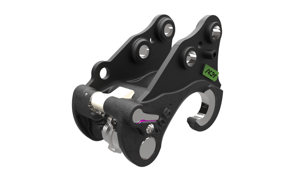 Coupleur ou attache rapide mécanique ACB+ Morin Module 0S pour KUBOTA KX016-4,KX019-4,U15-3,U17-3A  -5088840