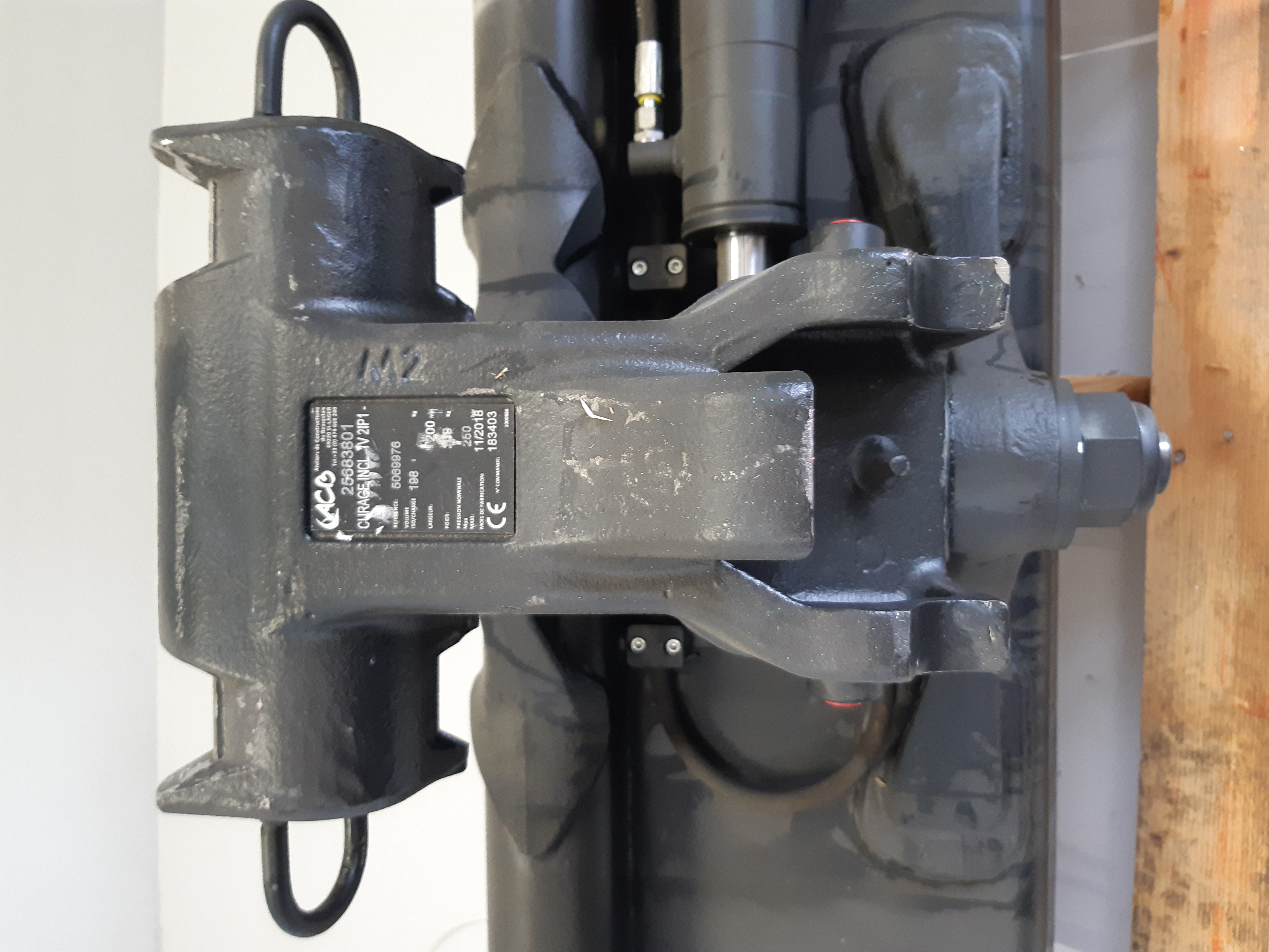 Godet de curage inclinable 1200 mm sans contrelame boulonnée pour Coupleur ACB Morin Module 2 - CIM2-1200