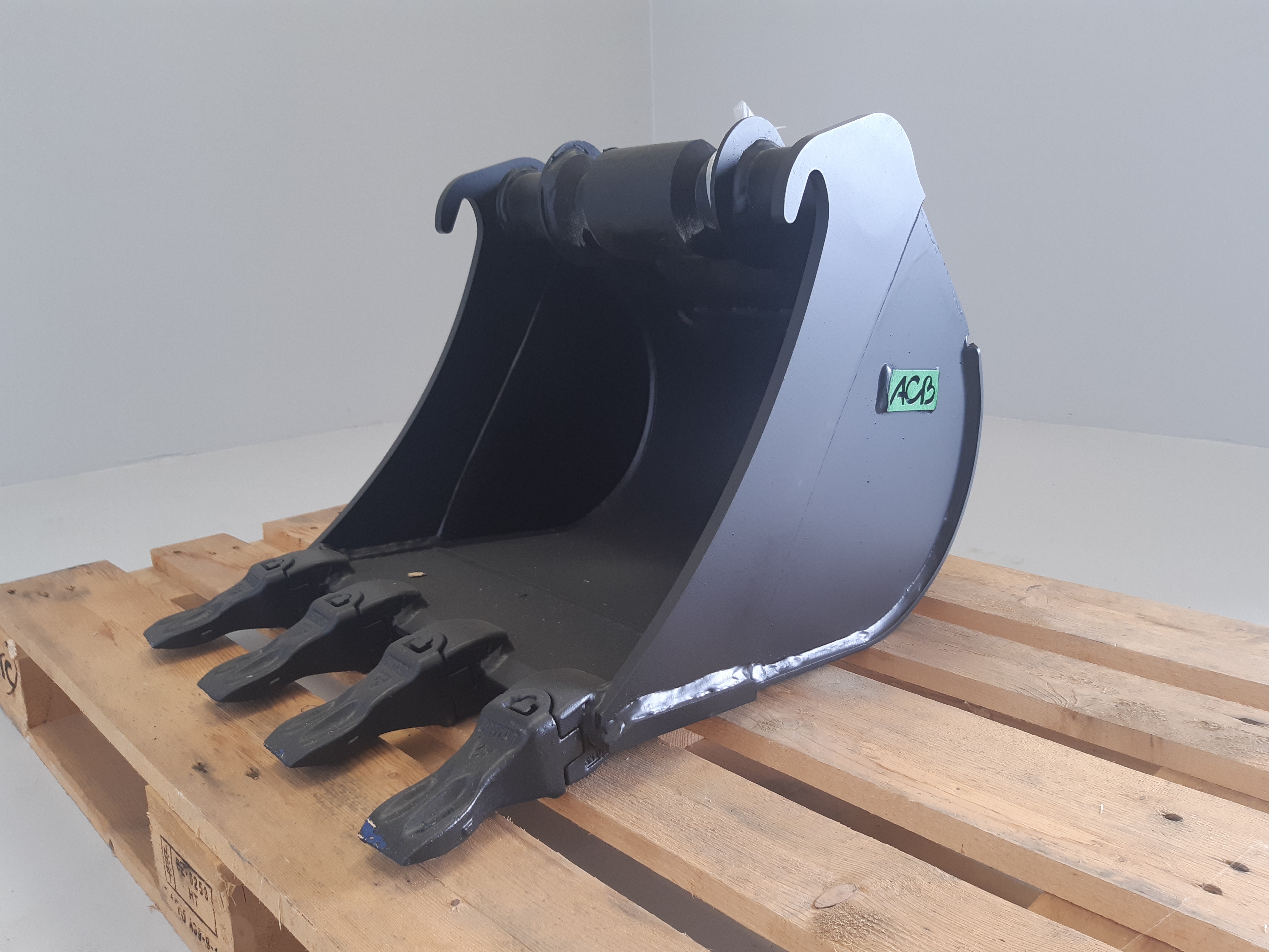 Godet de terrassement 500 mm ACB+ Module 1 M1 équipé de dents Feurst FK1TLR - R12500