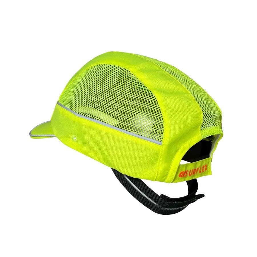 Casquette anti-heurt AIR STREAM jaune - SURFLEX - AIRC05V05STR