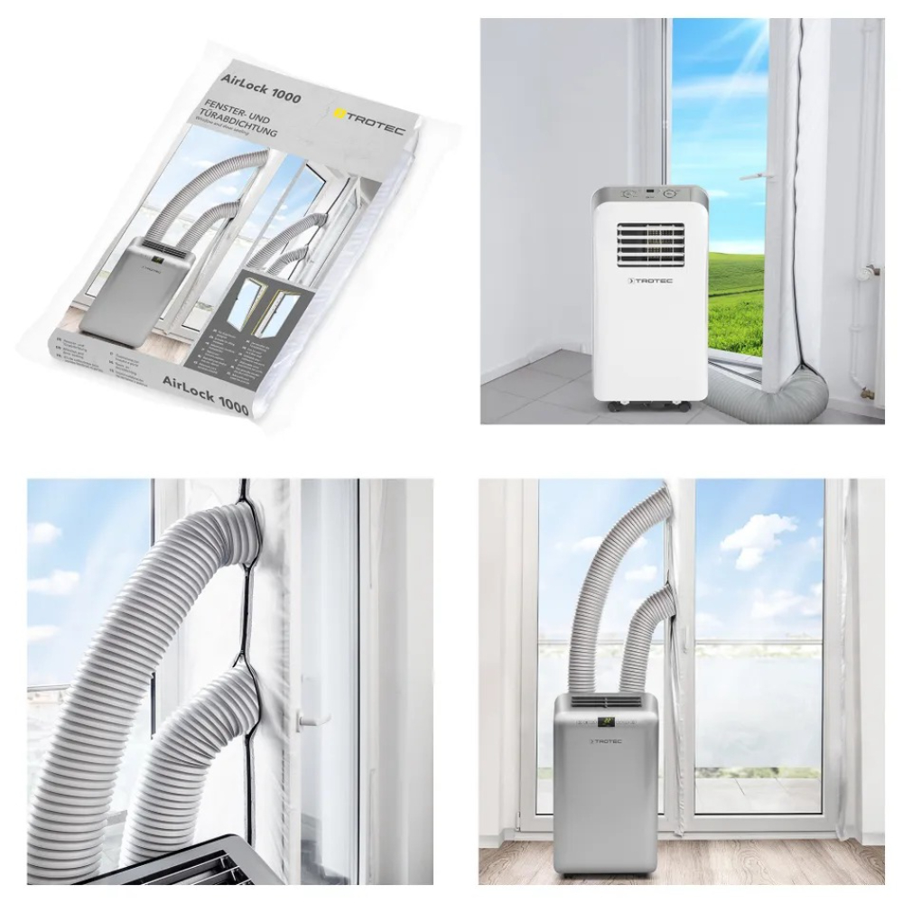 Kit de calfeutrage AirLock 1000 pour porte-fenêtre et porte TROTEC - AIRLOCK1000