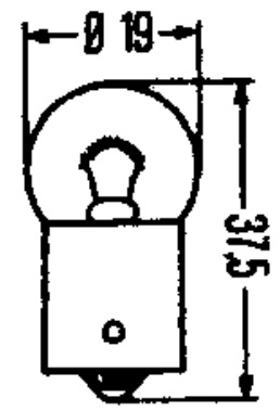 AMPOULE GRAISSEUR 12V 1OW - 725006
