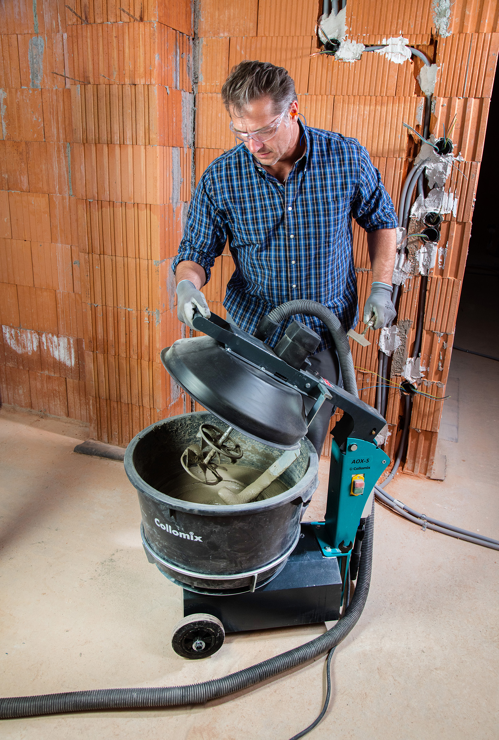 Malaxeur à Rotation AOX-S - COLLOMIX - 37123