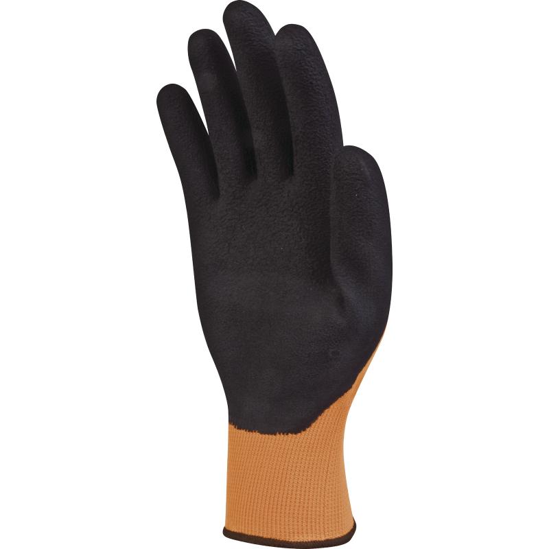 GANTS DELTA PLUS TRICOT POLYESTER - PAUME ENDUITE MOUSSE LATEX - DPVV733OR0