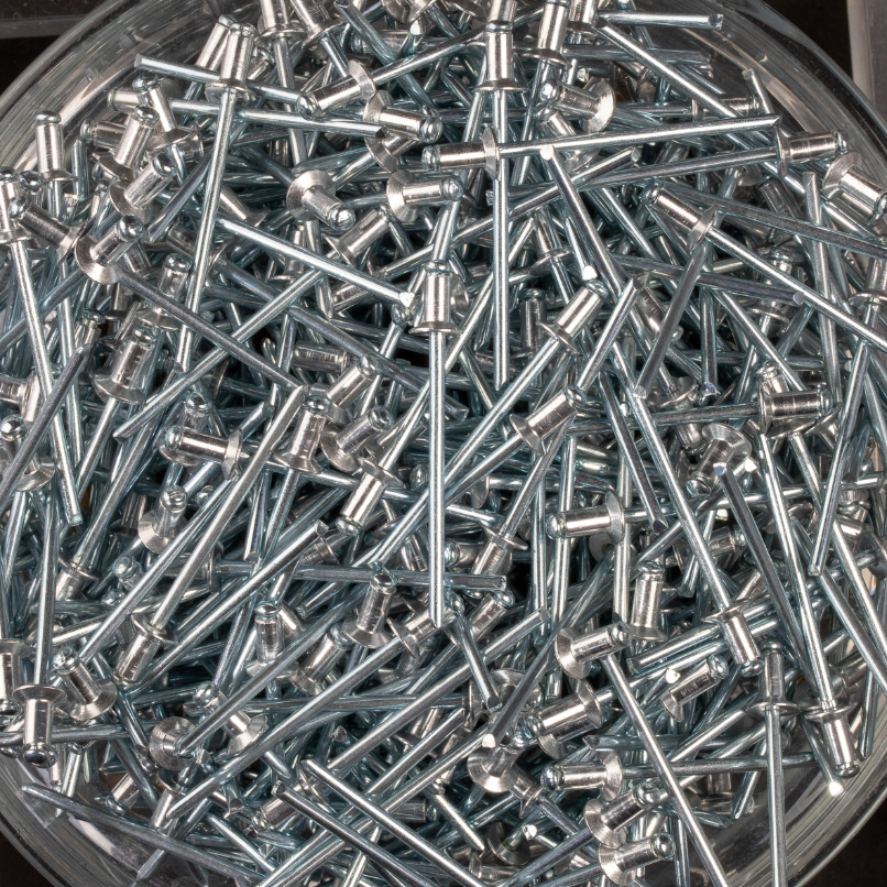 500 rivets standards à aluminium/acier à tête fraisée 120° à Ø3x6mm - SCELL-IT - ASK3006