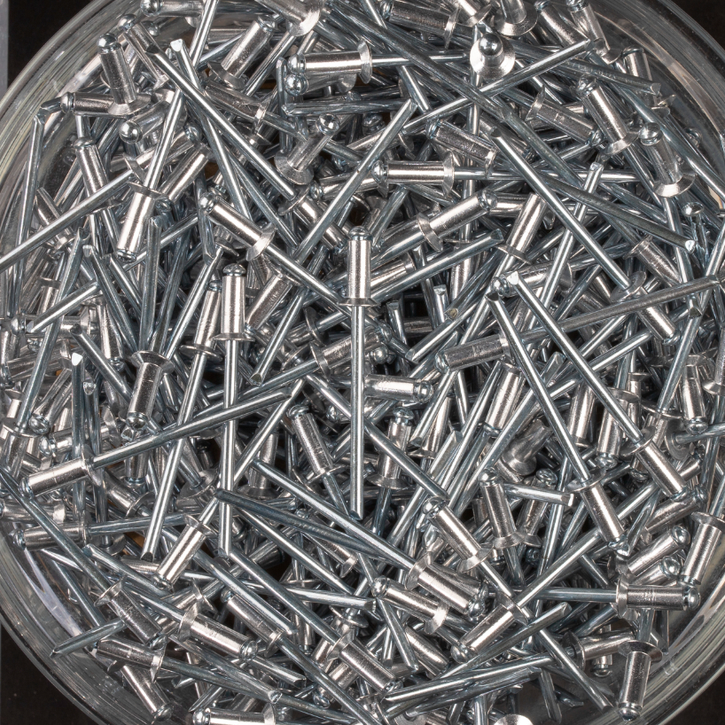 500 rivets standards à aluminium/acier à tête fraisée 120° à Ø3,2x8mm - SCELL-IT - ASK3208