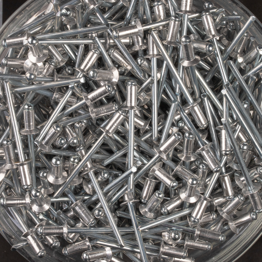 400 rivets standards à aluminium/acier à tête fraisée 120° à Ø4x8mm - SCELL-IT - ASK4008
