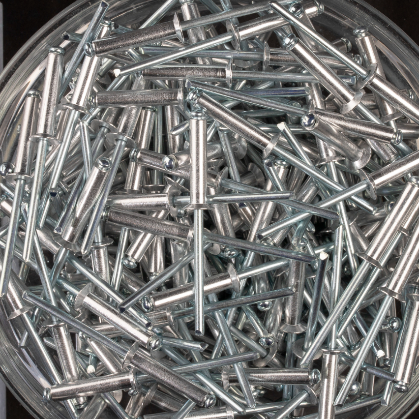 250 rivets standards à aluminium/acier à tête fraisée 120° à Ø4x20mm - SCELL-IT - ASK4020