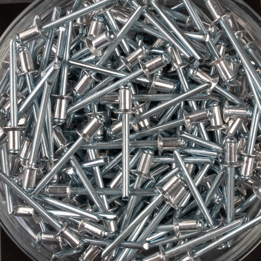 250 rivets standards à aluminium/acier à tête fraisée 120° à Ø4,8x8mm - SCELL-IT - ASK4808