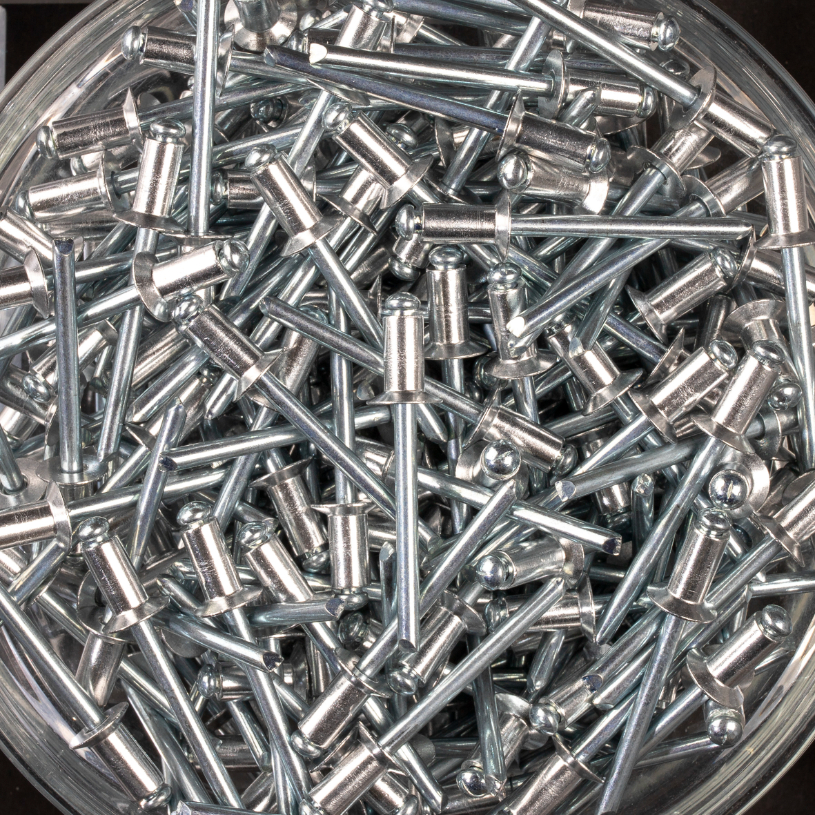 250 rivets standards à aluminium/acier à tête fraisée 120° à Ø4,8x10mm - SCELL-IT - ASK4810