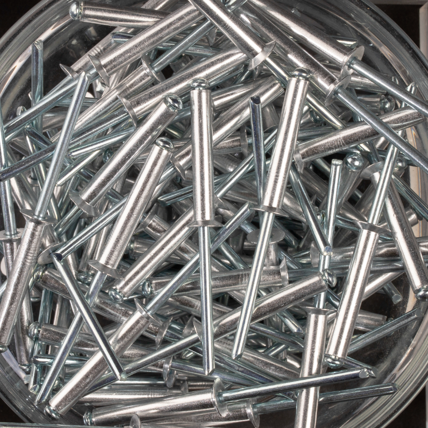 250 rivets standards à aluminium/acier à tête fraisée 120° à Ø4,8x30mm - SCELL-IT - ASK4830