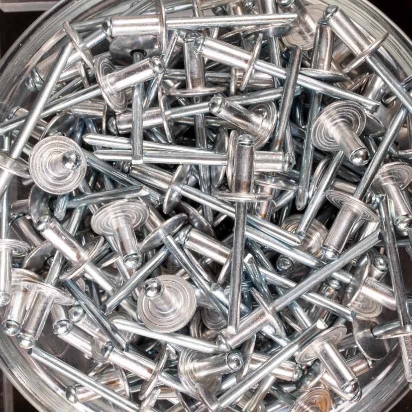 250 rivets standards à aluminium/acier à tête large à Ø4,8x10mm - SCELL-IT - ASL4810