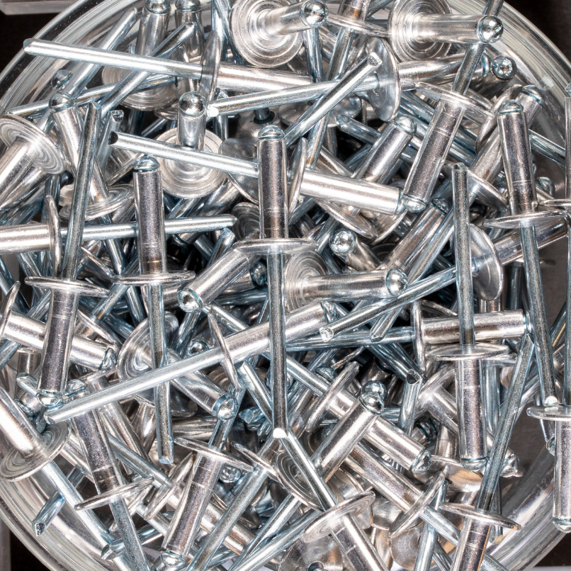 250 rivets standards à aluminium/acier à tête large à Ø4,8x16mm - SCELL-IT - ASL4816