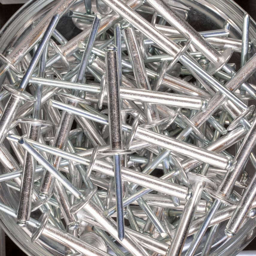 200 rivets standards à aluminium/acier à tête large à Ø4,8x35mm - SCELL-IT - ASL4835