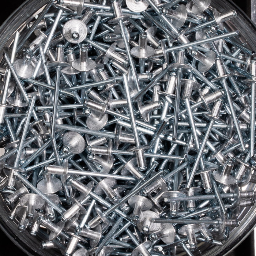 500 rivets standards à aluminium/acier à tête extra large à Ø3,2x8mm - SCELL-IT - ASX3208