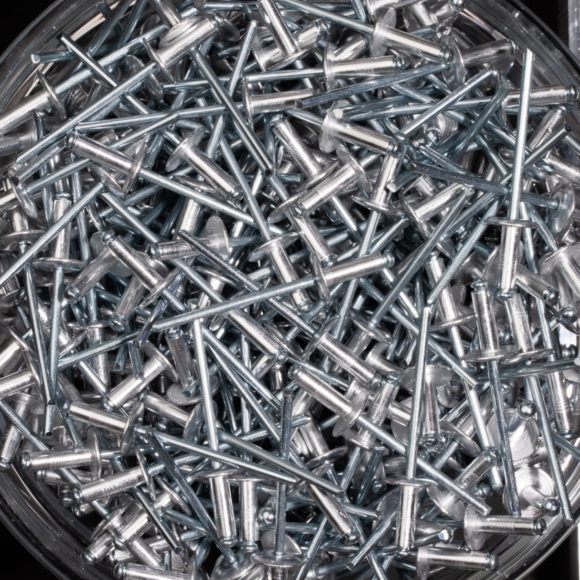 500 rivets standards à aluminium/acier à tête extra large à Ø3,2x10mm - SCELL-IT - ASX3210