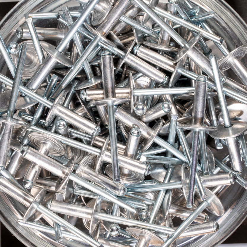 250 rivets standards à aluminium/acier à tête extra large à Ø4,8x16mm - SCELL-IT - ASX4816