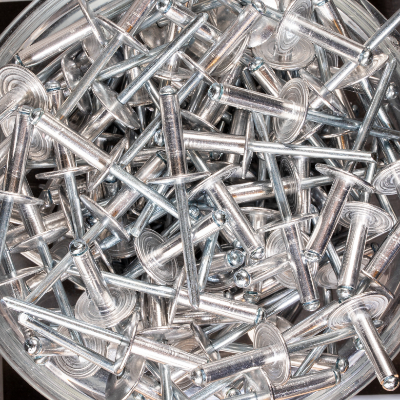 250 rivets standards à aluminium/acier à tête extra large à Ø4,8x18mm - SCELL-IT - ASX4818