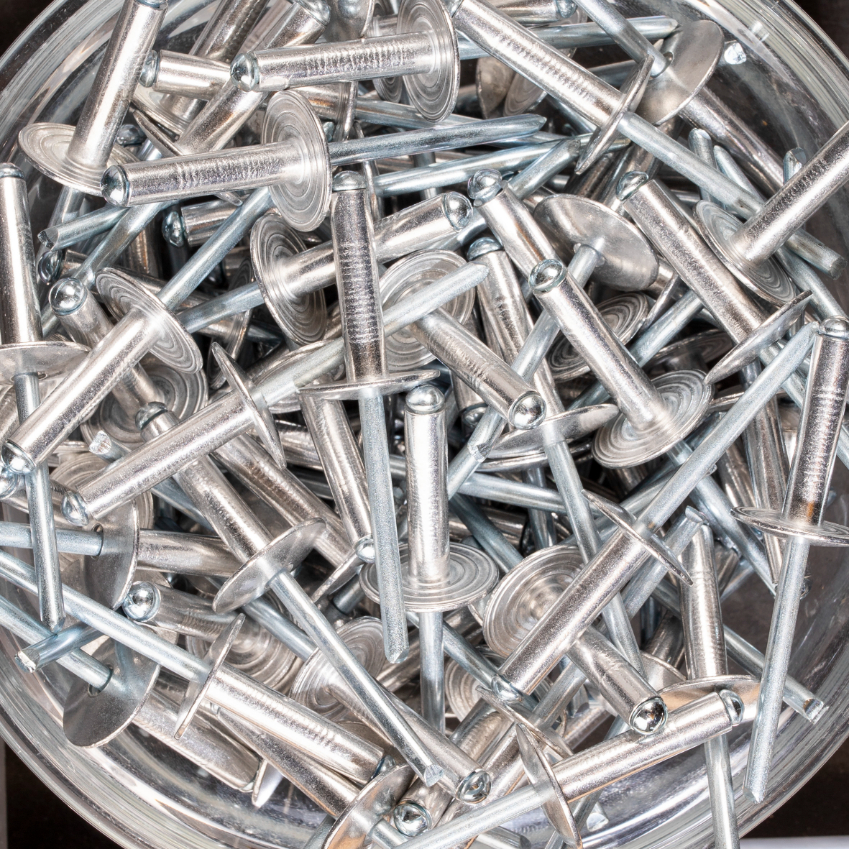 250 rivets standards à aluminium/acier à tête extra large à Ø4,8x20mm - SCELL-IT - ASX4820