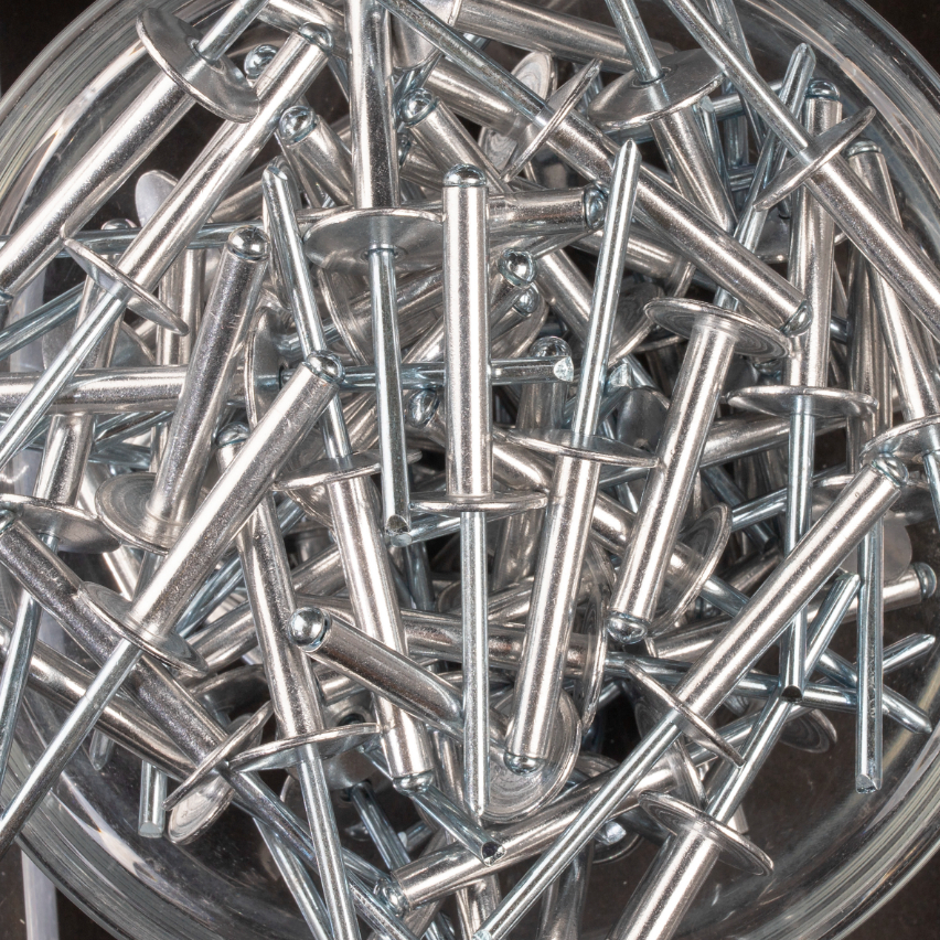 200 rivets standards à aluminium/acier à tête extra large à Ø4,8x30mm - SCELL-IT - ASX4830