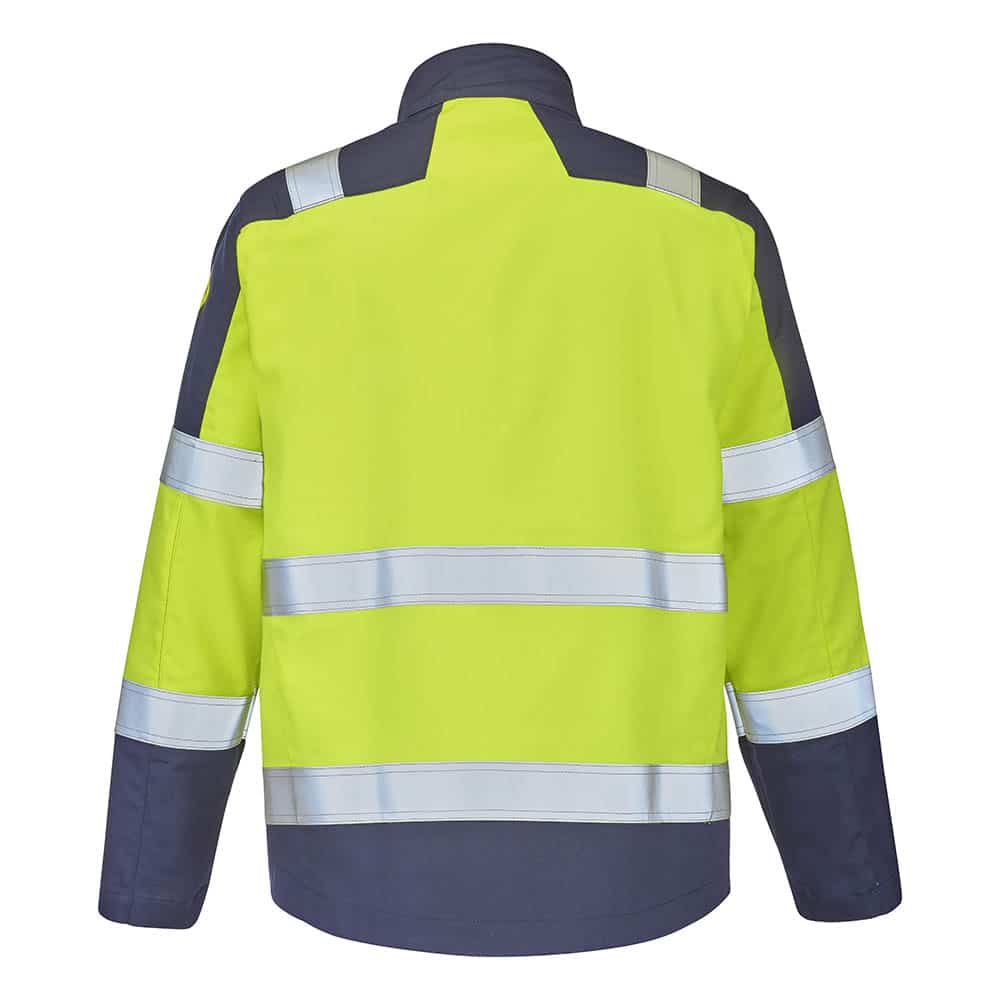 BLOUSON ATA ATEX HV 320 XP PI JAUNE FLUO / MARINE MULTIRISQUES CEPOVETT - 22-9D72-3165-701