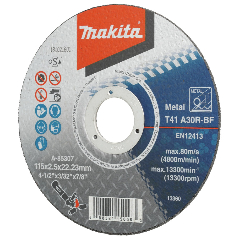 DISC TRONC MET 115X2 5 A30R 2G - MAKITA - A-85307