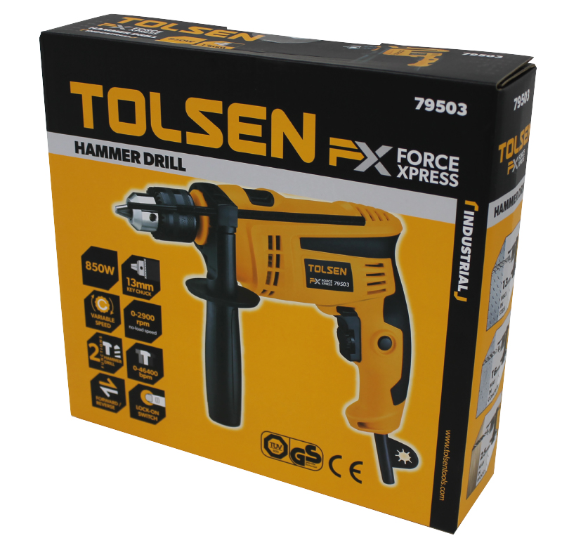 Perceuse 230v 850w tolsen (79503) BUISARD - 100468