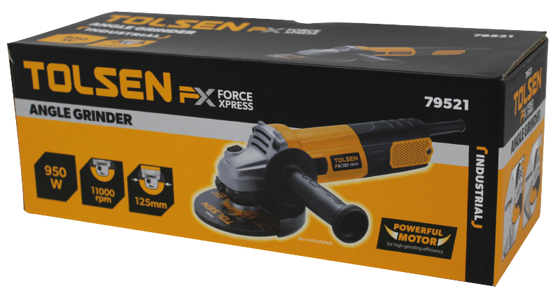 Meuleuse d'angle 230v 950w d.125mm tolsen (79521) BUISARD - 100470