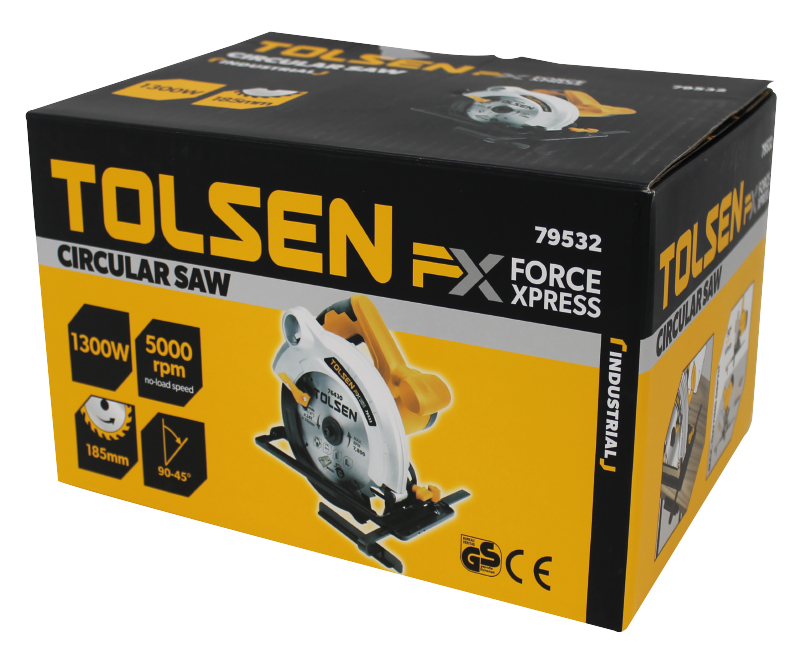 Scie circulaire 230v 1300w tolsen (79532) BUISARD - 100472